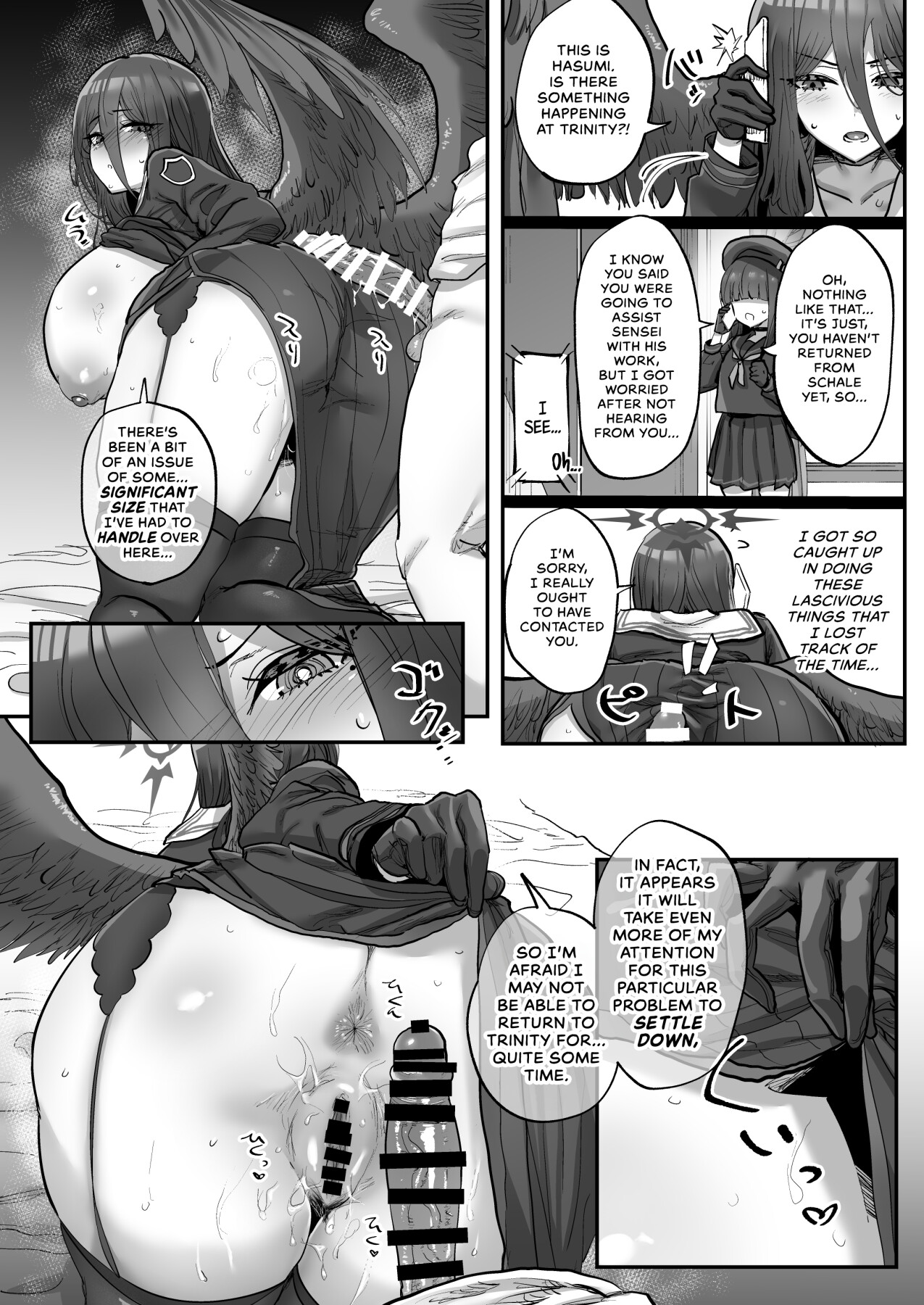 Hentai Manga Comic-Using A Smartphone App To Hypnotize Sensei-Read-18